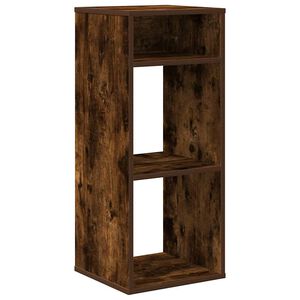vidaXL Estanter&iacute;a madera ingenier&iacute;a color roble ahumado 34x31x80 cm