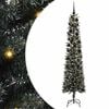 vidaXL &Aacute;rbol de Navidad artificial Verde 240 cm PVC, Pl&aacute;stico y Acero