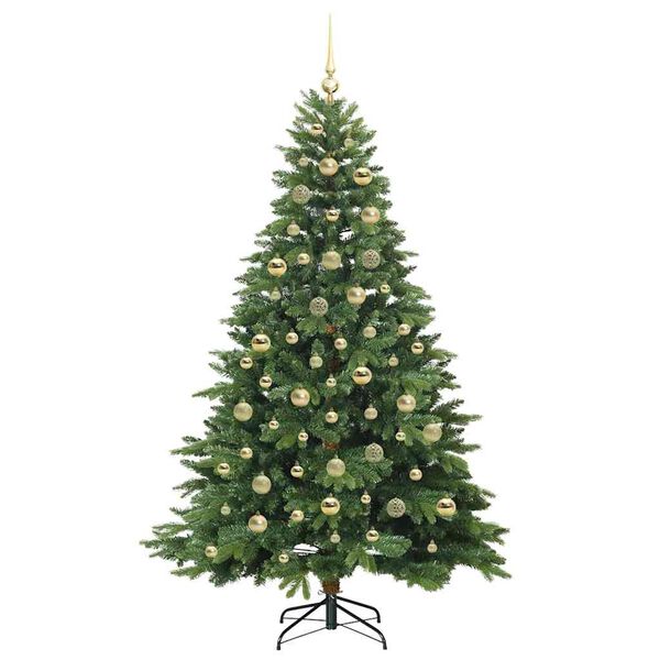 vidaXL &Aacute;rbol de Navidad artificial con 300 LED Verde 210 cm PE y PVC
