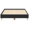 vidaXL Estructura de cama sin colch&oacute;n negra 120x190 cm madera