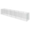 vidaXL Arriate de gaviones de acero 540x90x100 cm