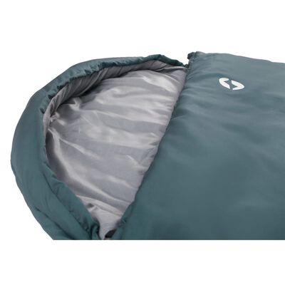 Outwell Saco de dormir Campion Lux cremallera izquierda verde azulado