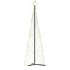 vidaXL &Aacute;rbol de Navidad c&oacute;nico blanco c&aacute;lido, 500 LED, 100 x 300 cm