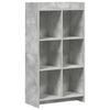 vidaXL Estanter&iacute;a Gris concreto 59 x 30 x 111 cm Madera de ingenier&iacute;a
