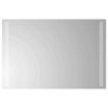 vidaXL Espejo de ba&ntilde;o LED Transparente 60 x 40 cm vidrio templado