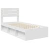 vidaXL Estructura de cama 75 x 190 cm Madera de pino macizo