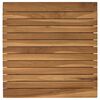 vidaXL Encimera 50 x 50 x 3,5 cm Cuadrado Madera de teca maciza