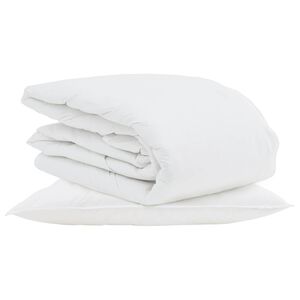 vidaXL Edred&oacute;n de Verano con almohada 2 uds. Pluma de pato