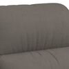 vidaXL Sillón de masaje de terciopelo gris claro