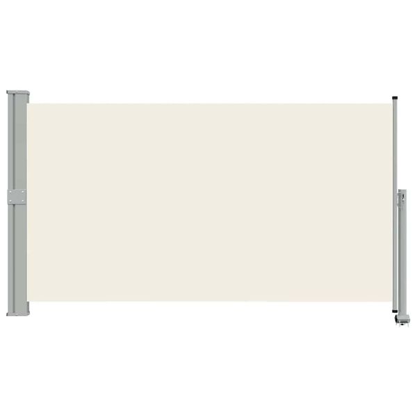 vidaXL Toldo lateral retr&aacute;ctil para patio 140x300 cm crema