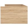vidaXL Estructura de cama con cajones roble Sonoma 100x200 cm
