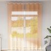 vidaXL Cortinas de gasa con ojales 2 uds naranja 140x300 cm