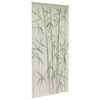 vidaXL Cortina para puerta insectos estampado de bamb&uacute; 100x200cm bamb&uacute;