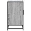 vidaXL Mueble lavabo ba&ntilde;o madera contrachapada sonoma gris 65x33x60 cm