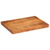 vidaXL Tabla de cortar madera maciza de acacia 52x38x3,5 cm