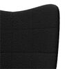 vidaXL sill&oacute;n Negro 62 x 67 x 95,5 cm Tela Sherpa
