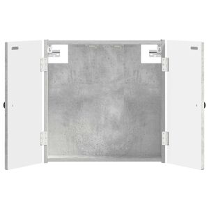 vidaXL Armario para dianas EDE Gris Hormig&oacute;n 52,5 x 10,5 x 53,5 cm
