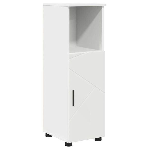vidaXL Gabinete de Ba&ntilde;o 30 x 35 x 95 cm Madera contrachapada & Metal