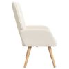 vidaXL sillón Crema 62 x 67 x 95,5 cm Tela Sherpa