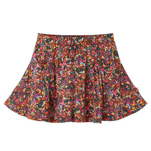 Falda infantil multicolor 128