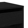 vidaXL Mesa de Tocador con caj&oacute;n Roble negro 60 x 40 x 75 cm
