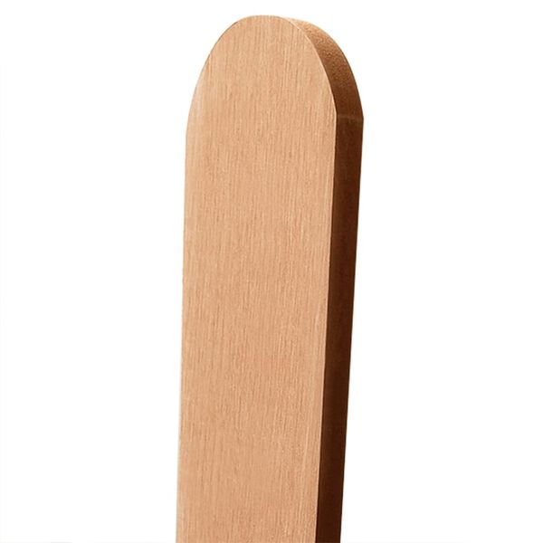 vidaXL Valla de estacas de jard&iacute;n de WPC 200x120 cm