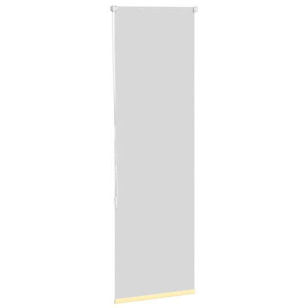 vidaXL Estor Enrollable Opaco Amarillo 50x130 cm Tela Ancho 45,7 cm