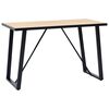 vidaXL Mesa de comedor de MDF color roble 120x60x75 cm