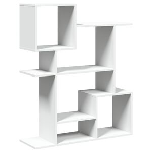 vidaXL Librer&iacute;a divisora madera ingenier&iacute;a blanca 92x29x112 cm