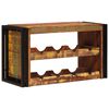 vidaXL Estante de Vino Marr&oacute;n 80 x 45 x 33 cm Madera reciclada maciza