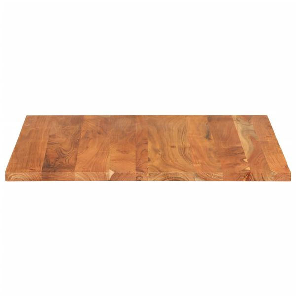 vidaXL Tablero de mesa cuadrado madera maciza de acacia 70x70x2,5 cm