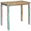 vidaXL Mesa de Bar 110 x 55 x 100 cm Madera reciclada maciza