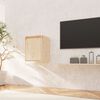 vidaXL Armario de pared de madera maciza de pino 30x30x40 cm