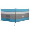 vidaXL Cortaviento de camping impermeable azul 340x130 cm