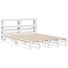 vidaXL Estructura de cama sin colch&oacute;n madera maciza de pino 160x200 cm