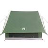 vidaXL Carpas con techo Verde 220 x 233 x 184 cm Poliéster
