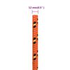 vidaXL Cuerda de barco polipropileno naranja 12 mm 250 m