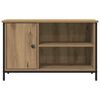 vidaXL Gabinete de TV Roble artisan 80 x 40 x 50 cm