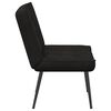 vidaXL Sill&oacute;n de relax terciopelo negro 64x74x84 cm