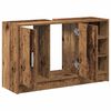 vidaXL Mueble de Cuarto de Ba&ntilde;o Madera envejecida 90 x 29 x 55 cm