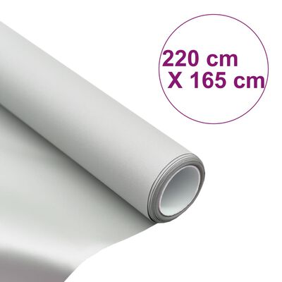 vidaXL Tela de pantalla de proyección PVC metálico 108" 4:3