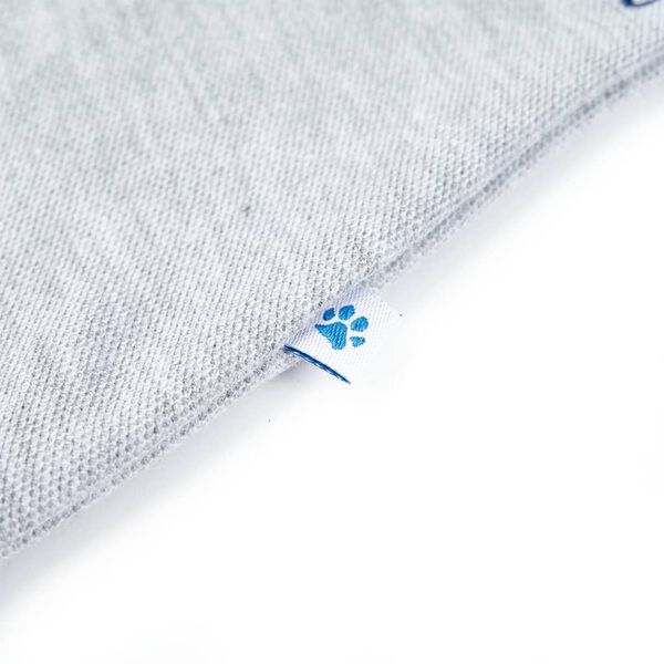 Polo de ni&ntilde;os gris melange 128