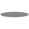 vidaXL Tapiz de suelo piscina geotextil de poli&eacute;ster gris claro &Oslash;366cm