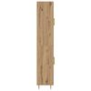 vidaXL Alacena Roble artesanal 69,5 x 34 x 180 cm Madera contrachapada