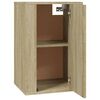vidaXL Mueble para TV de pared roble Sonoma 40x34,5x60 cm