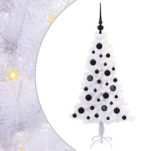 vidaXL &Aacute;rbol de Navidad artificial con 150 LED 120 cm PVC y Acero
