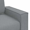vidaXL Sill&oacute;n sof&aacute; gris claro 100x78x84 cm tela