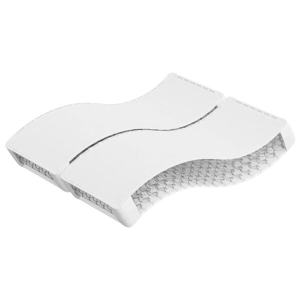 vidaXL Colchón de muelles Bonnell firmeza media 140x190 cm