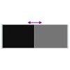 vidaXL Toldo lateral retr&aacute;ctil para patio negro 220x600 cm