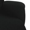vidaXL Sill&oacute;n reclinable con reposapi&eacute;s terciopelo negro